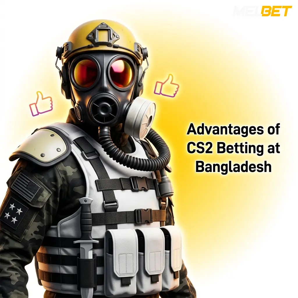 Advantages of CS2 Betting at Melbet Bangladesh