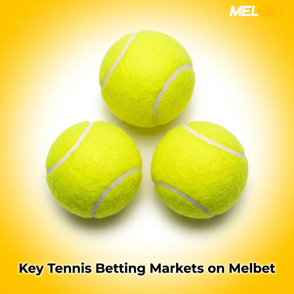 Key Tennis Betting Markets on Melbet