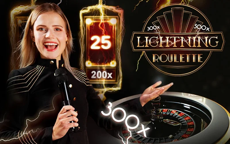 Experience Lightning Roulette on the Melbet website.