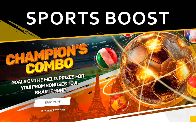 Get live sports boosts on the Melbet website.