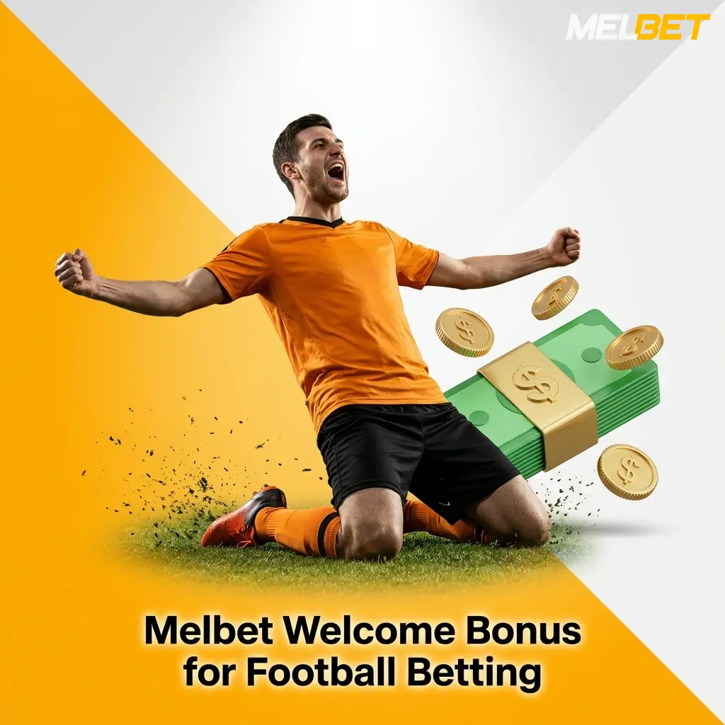Melbet welcome bonus for football betting