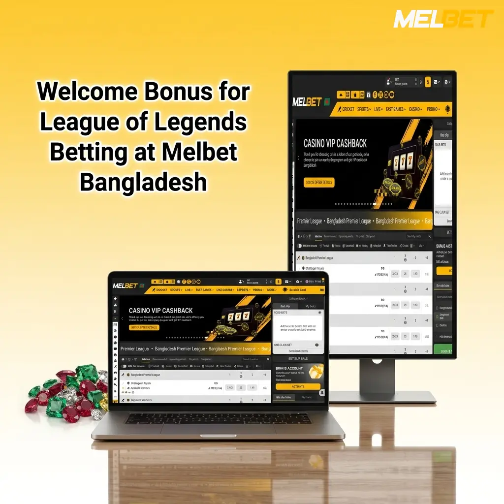 Welcome Bonus for League of Legends Betting at Melbet Bangladesh